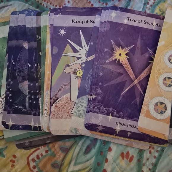 Just In Time For Halloween The Moon & Stars Tarot Deck - Picture 3 of 4